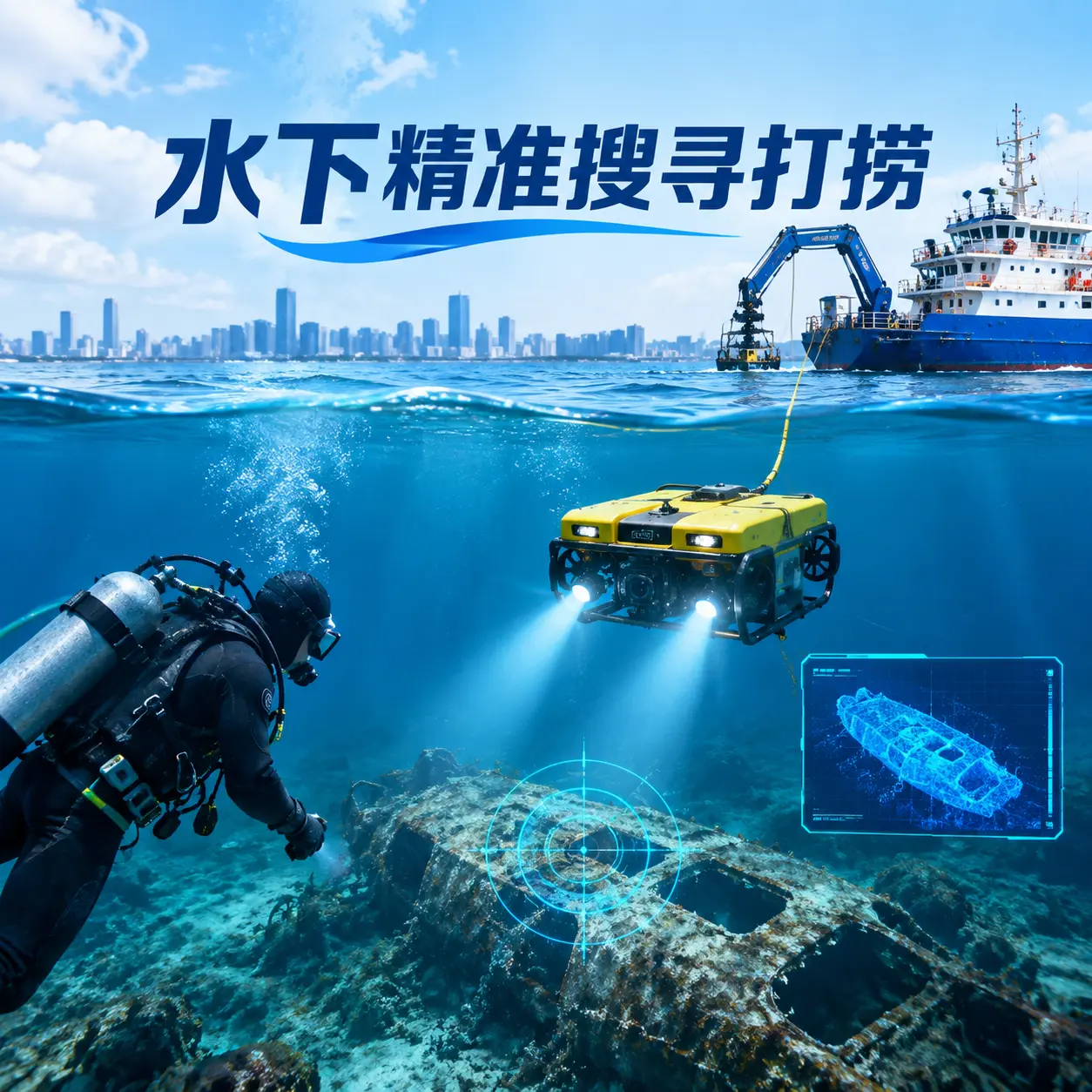 建瓯水下精准搜寻打捞